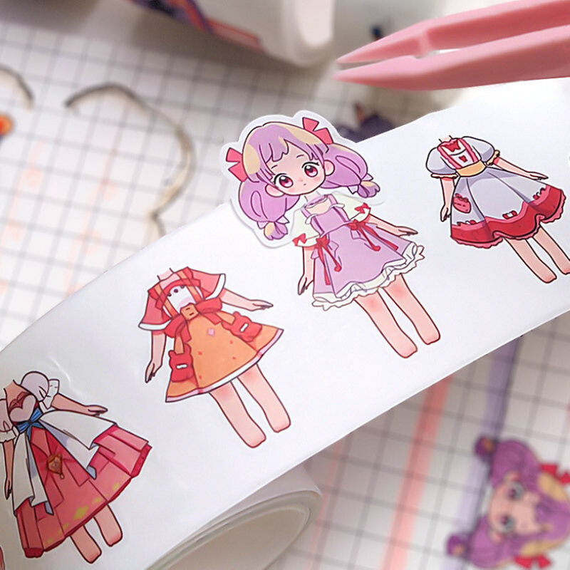 Cuộn STICKER 15 CÔNG CHÚA CUTE ĐÁNG YÊU_thumbnail_1