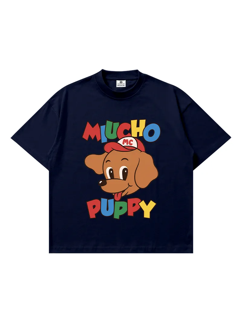 Áo thun boxy nam nữ nhiều màu Miucho Puppy 3191_thumbnail_13