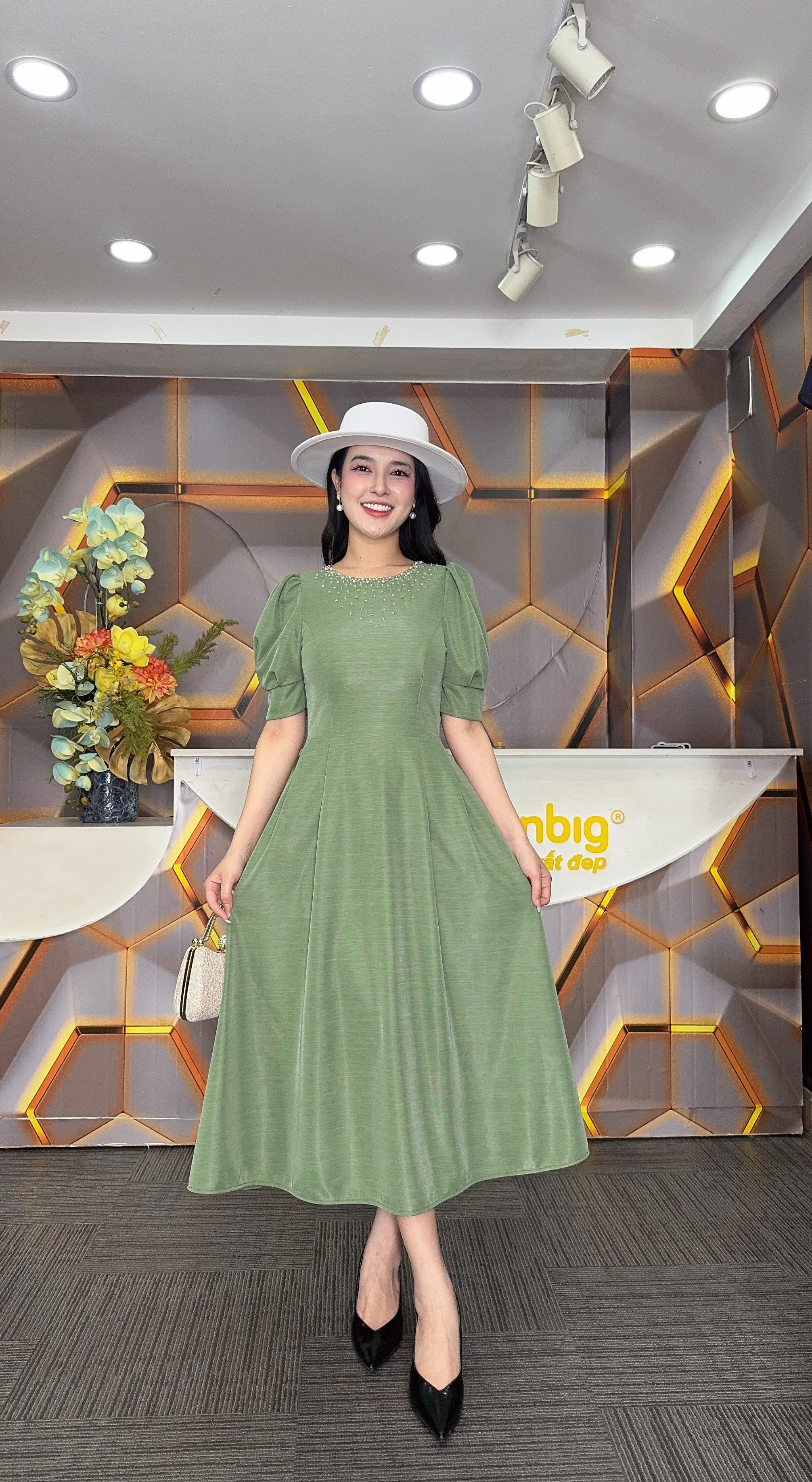 Đầm xòe - Y1905 - Thương hiệu Zonbig_thumbnail_1