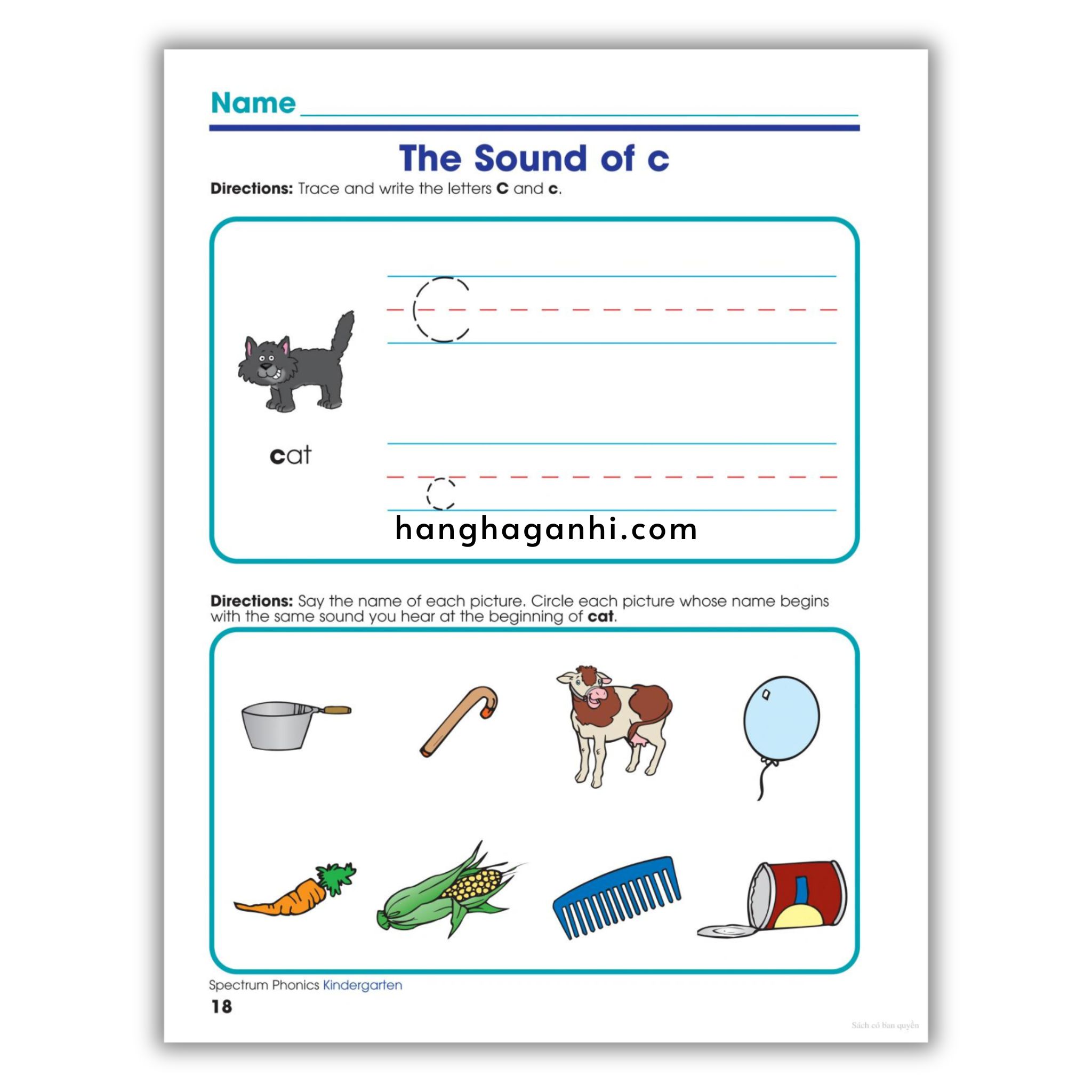 Sách Spectrum Phonics Workbook Grade K_thumbnail_13