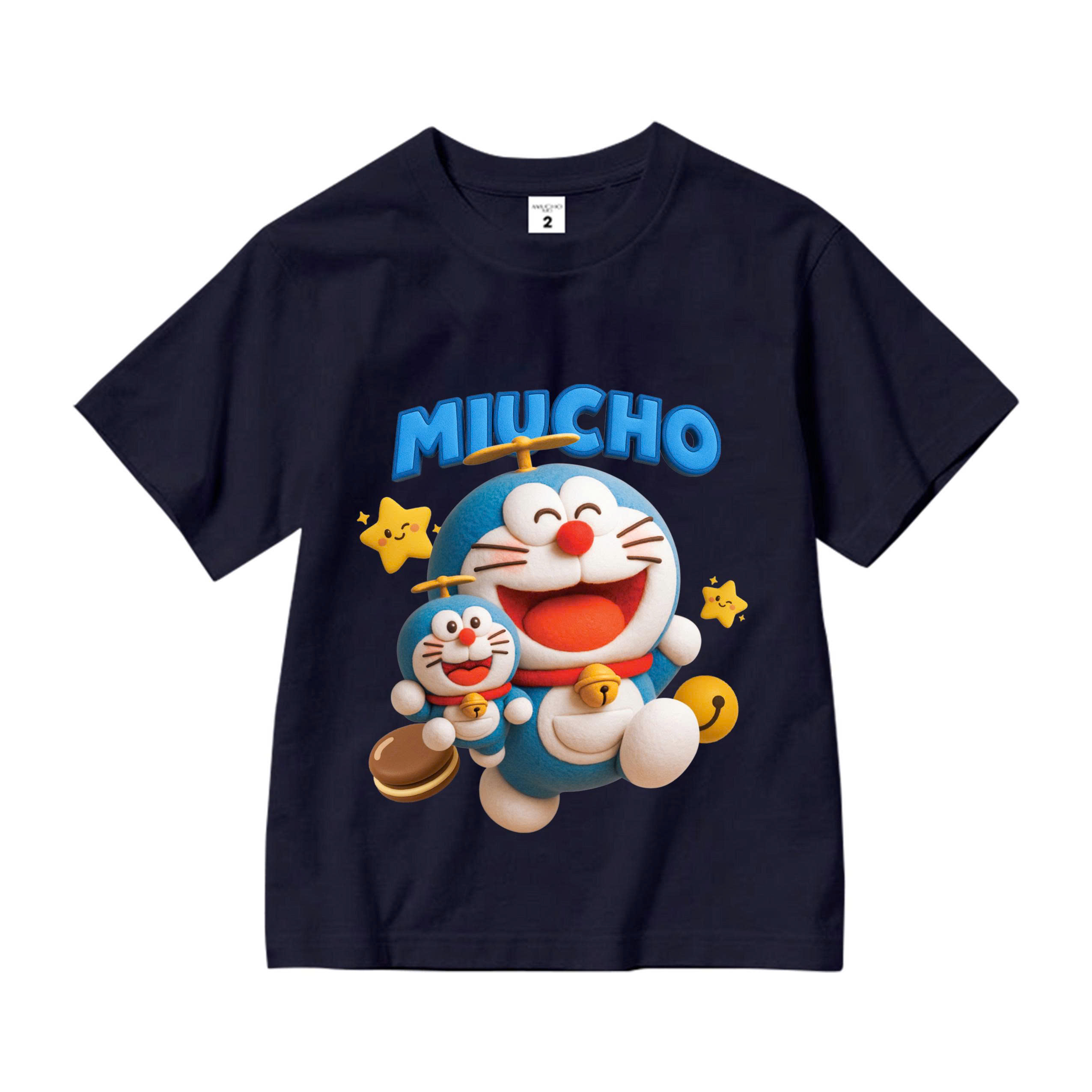 Áo thun cho bé form ôm dáng ngắn cổ tròn AED2324 Miucho Kid vải cotton thoáng mát in artwork_thumbnail_12
