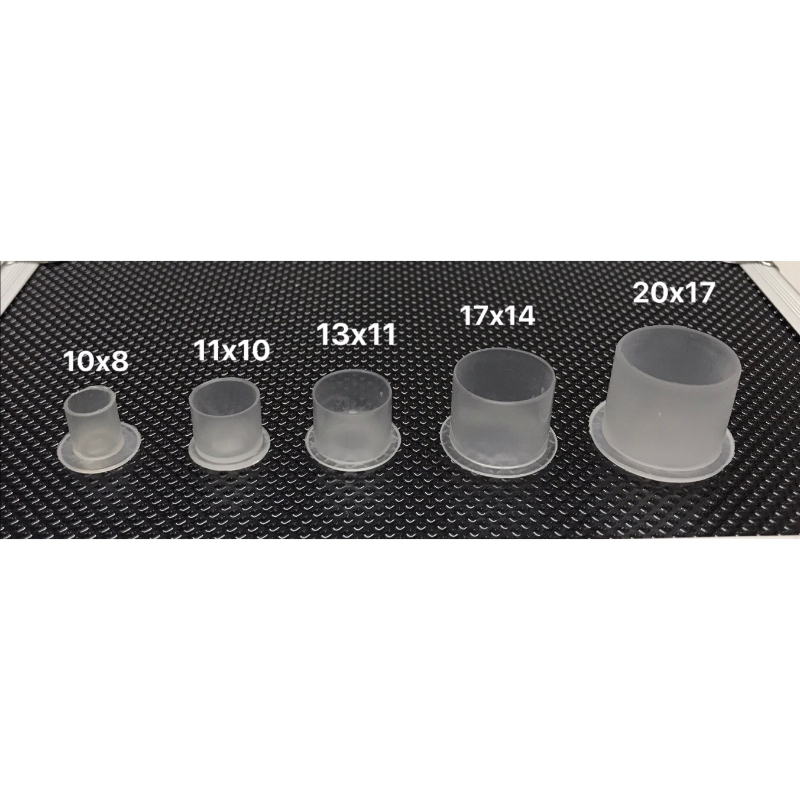 Hũ nhựa đựng mực xăm dùng 1 lần.