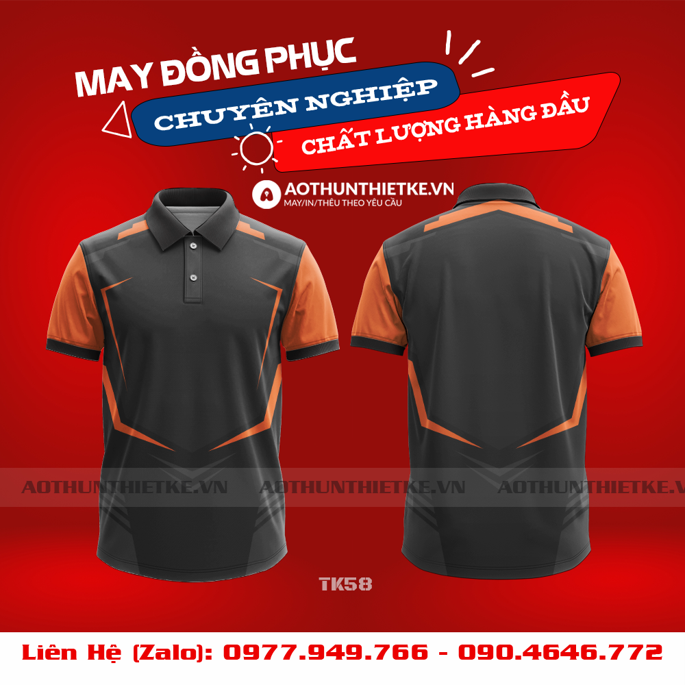 Áo Đồng Phục 3D TK58