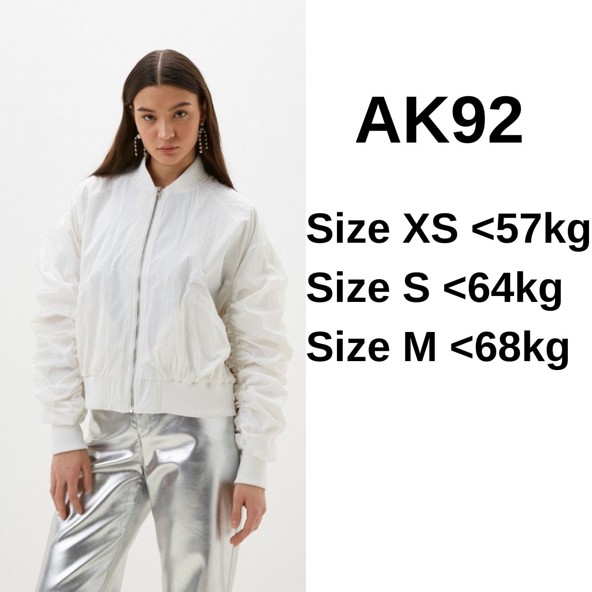 AK92-ÁO KHOÁC GIÓ TRẮNG