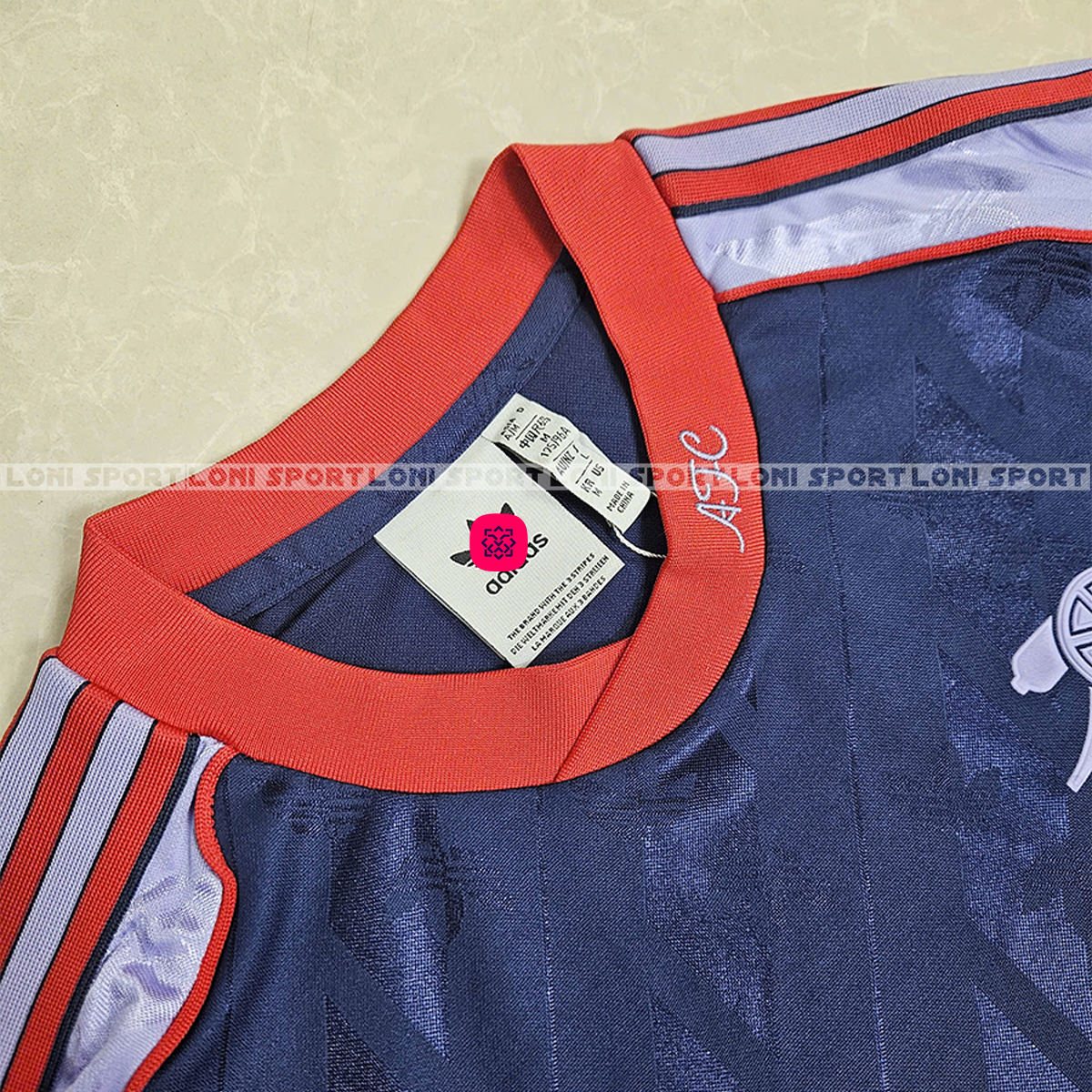 Áo Arsenal Lifestyler xanh tím 24/25 SF_thumbnail_3