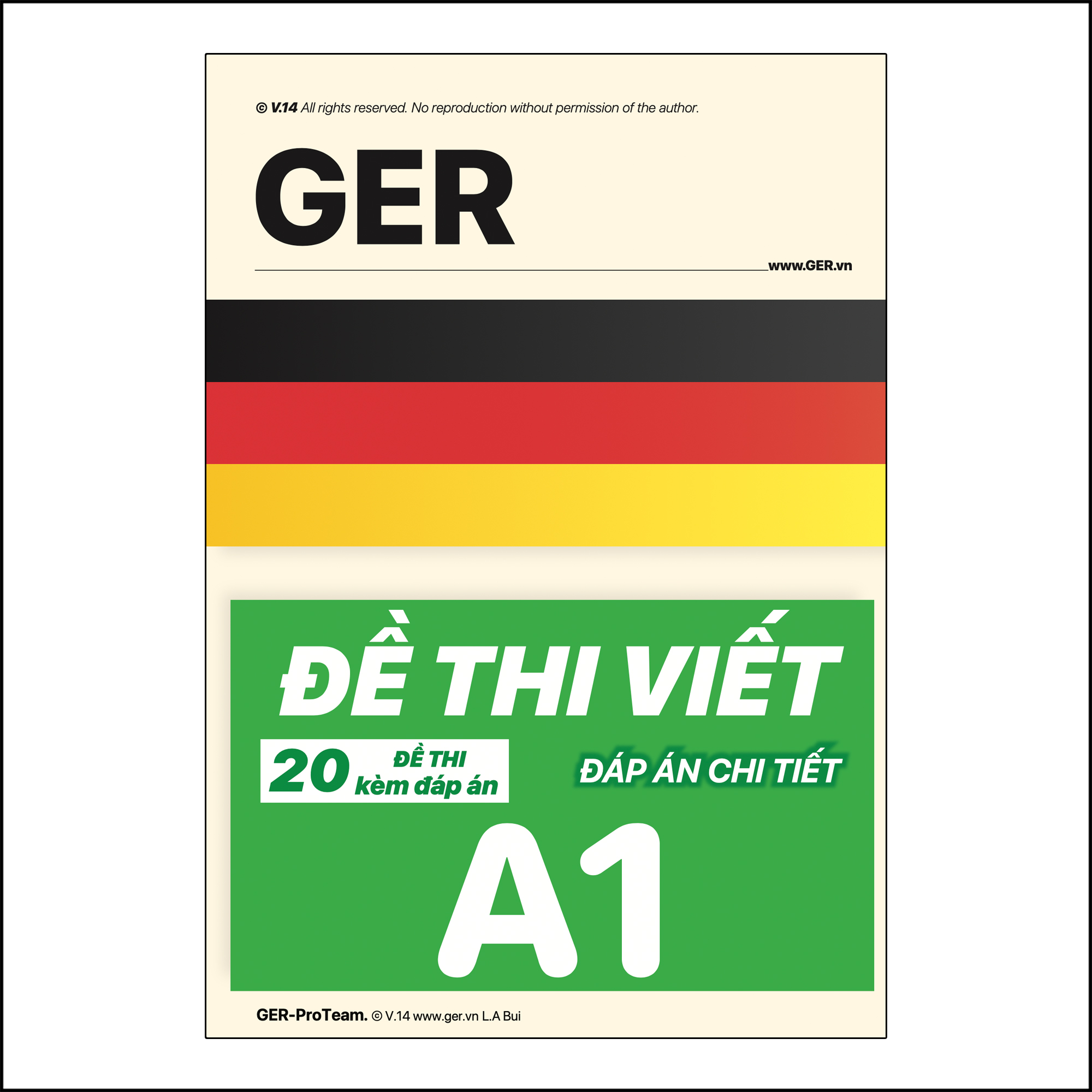 Đề Thi Viết Tiếng Đức A1