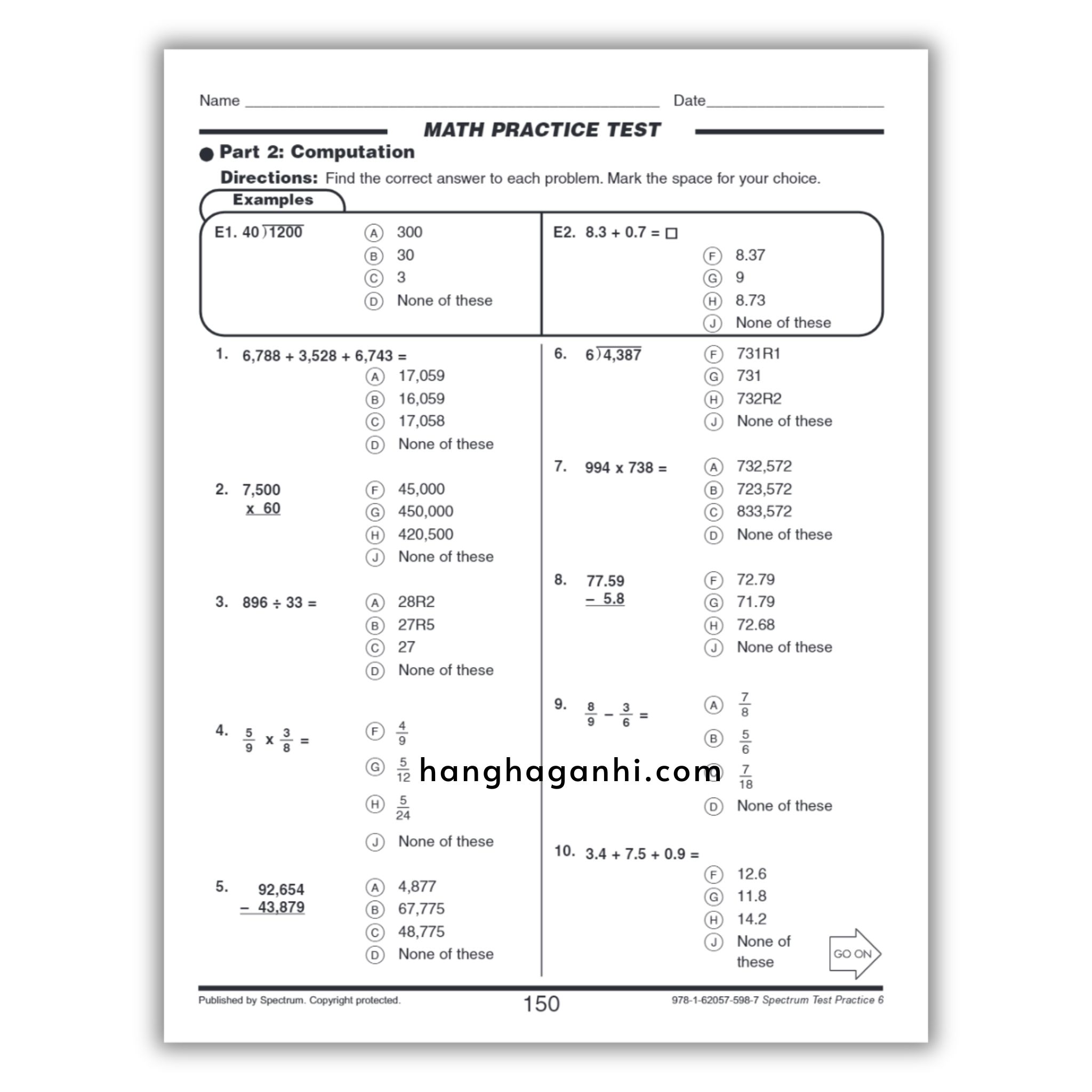 Sách Spectrum Test Practice Workbook Grade 6_thumbnail_5