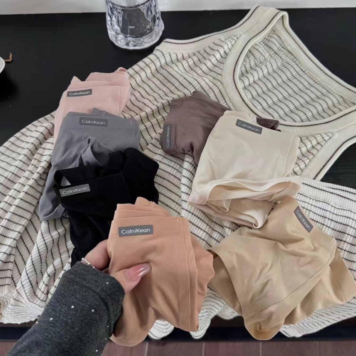 CalniKean Quần Lót Nữ Cotton Hàn Mềm Mại Thoáng Khí Set 5 Màu CQ01_thumbnail_2