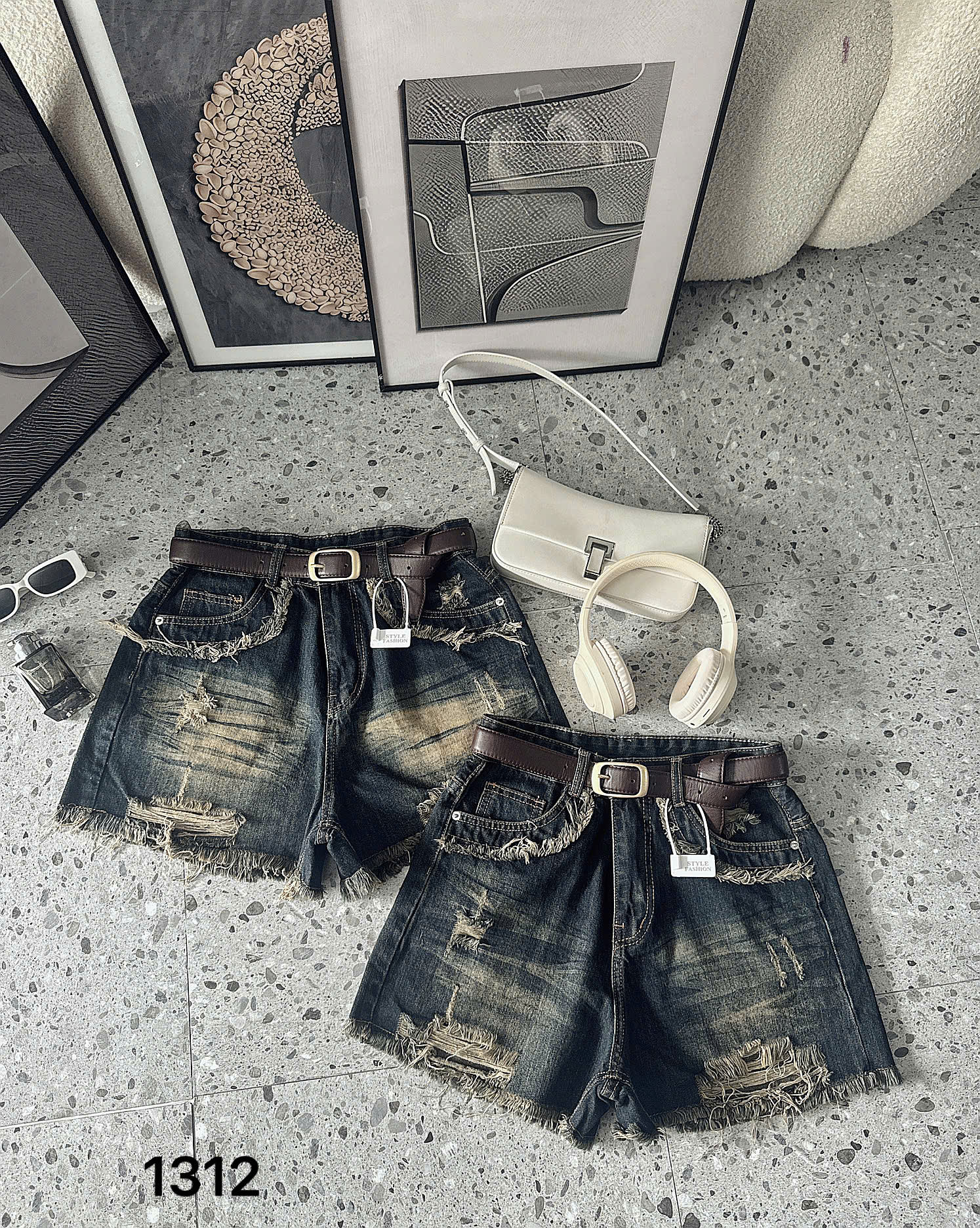 BIGSIZE NỮ- Quần short ngắn túi kiểu T-QSJ1312_thumbnail_4