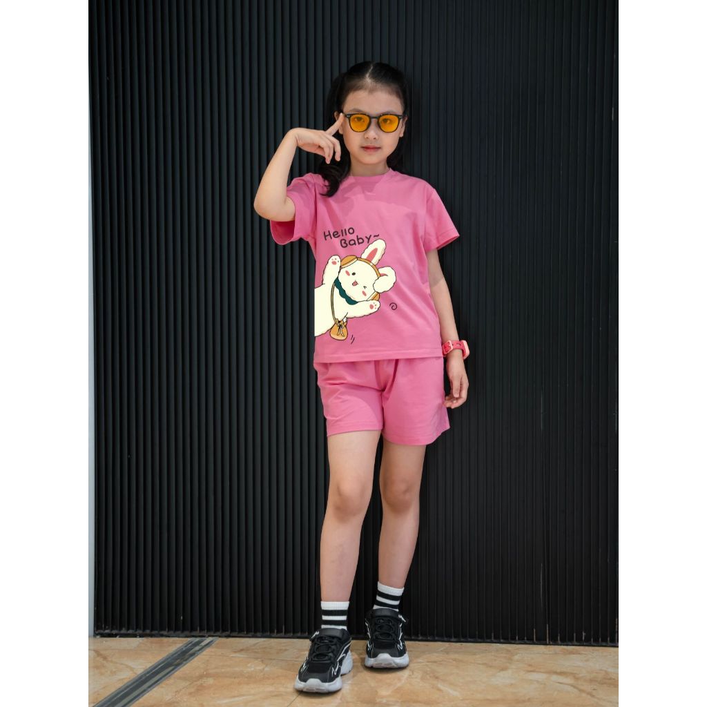 Bộ đồ bé gái in hình 'Thỏ hello baby'- Loza Kids SB10_thumbnail_13