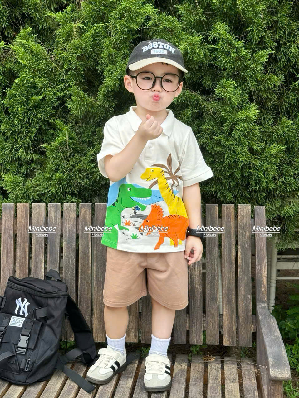 D77 BỘ POLO KHỦNG LONG MINIBEBE - A117.1729