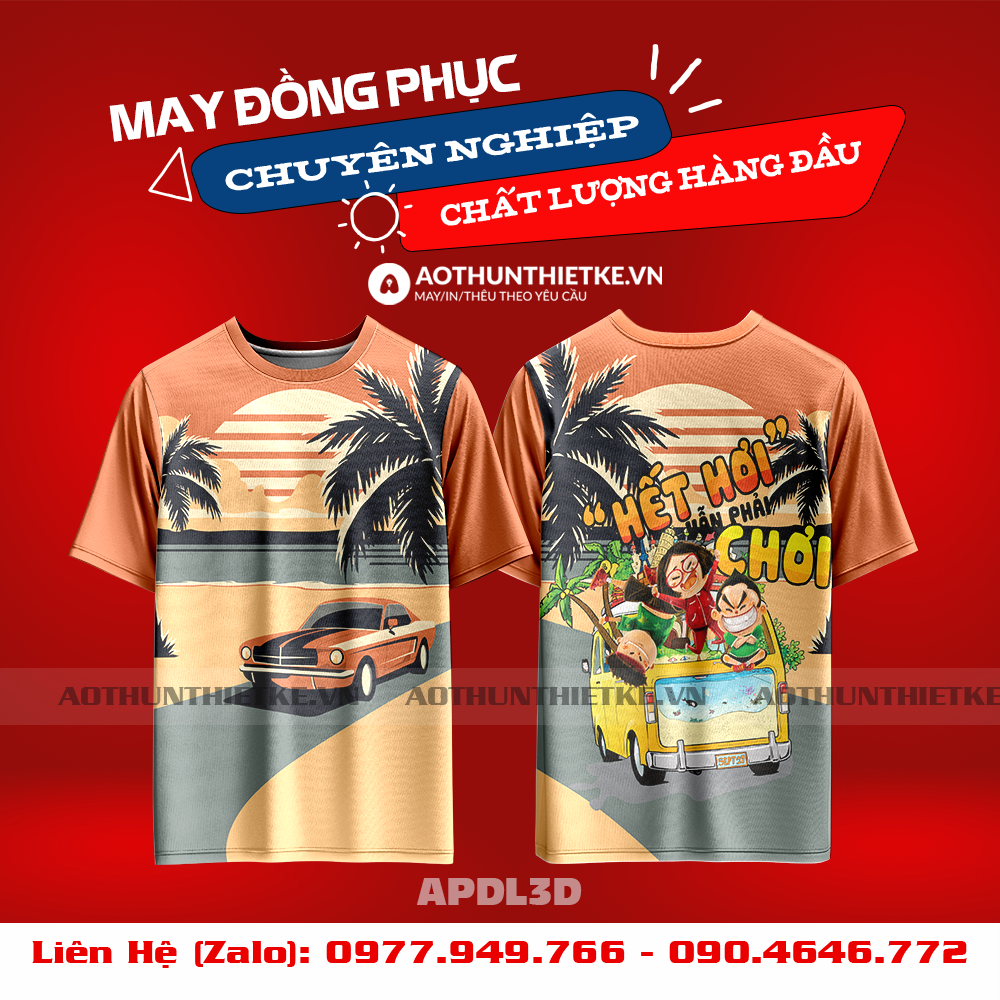 Áo Phông Du Lịch 3D-TK76