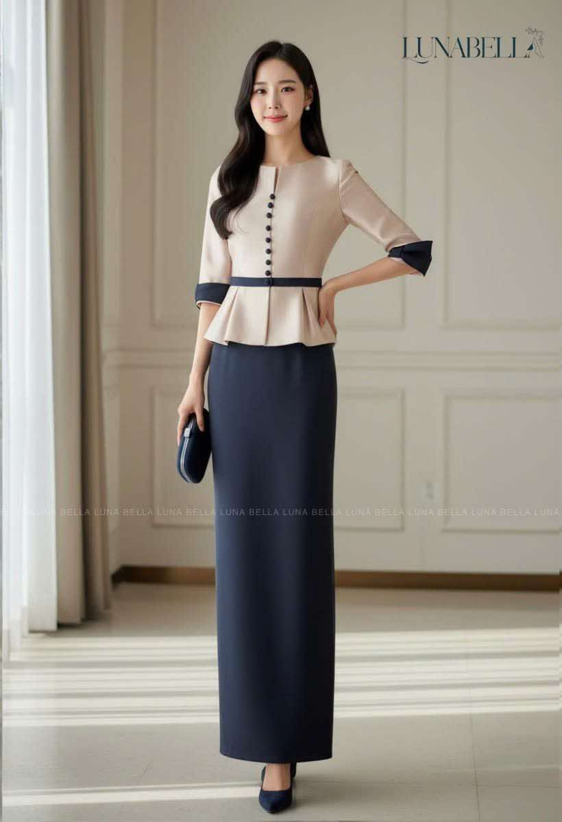 Set vest SELIN màu KEM_thumbnail_0