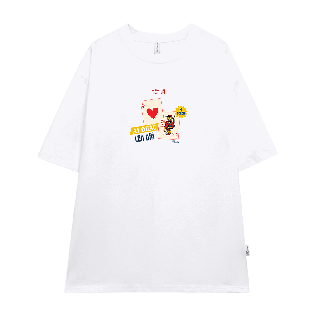 Áo thun TẾT LÀ form rộng cổ tròn chất vải cotton 4c thoáng mát Miucho BST in mix_thumbnail_9