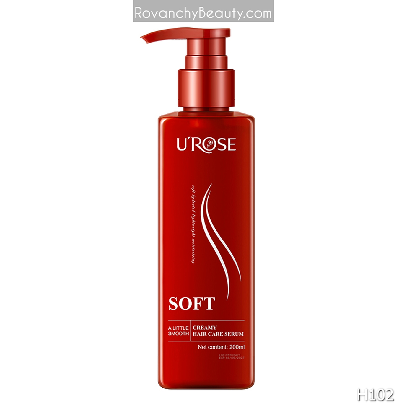 H102  U'ROSE Dưỡng Tóc Mềm Mượt - Tinh Chất Dưỡng Ẩm & Phục Hồi Tóc Hư Tổn 200ml_thumbnail_12