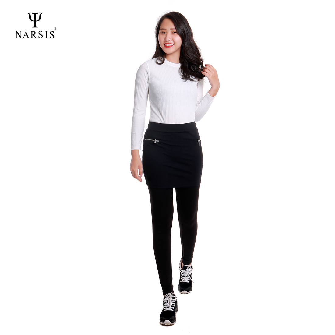 QUẦN DÀI NỮ P6051 NARSIS CHẤT LIỆU THOÁNG MÁT, DỄ CHỊU, THOẢI MÁI CẢ NGÀY, DỄ VẬN ĐỘNG_thumbnail_2