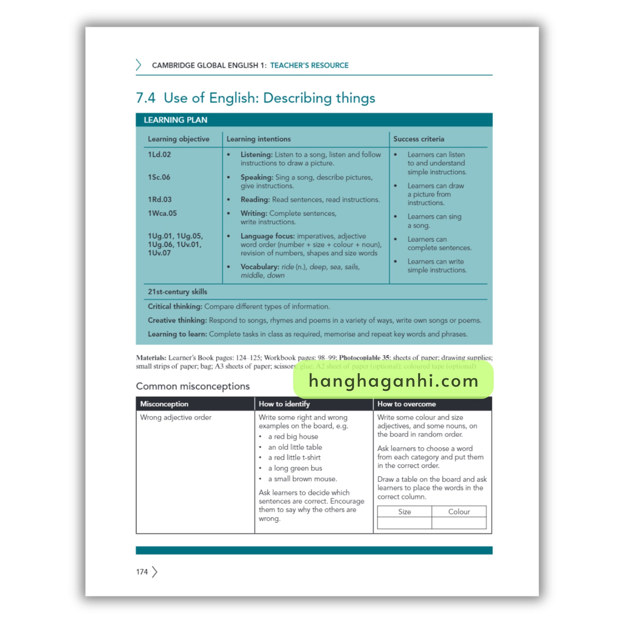 Cambridge Level 1 Global English Teacher's Resource 2nd Edition 2021_thumbnail_7