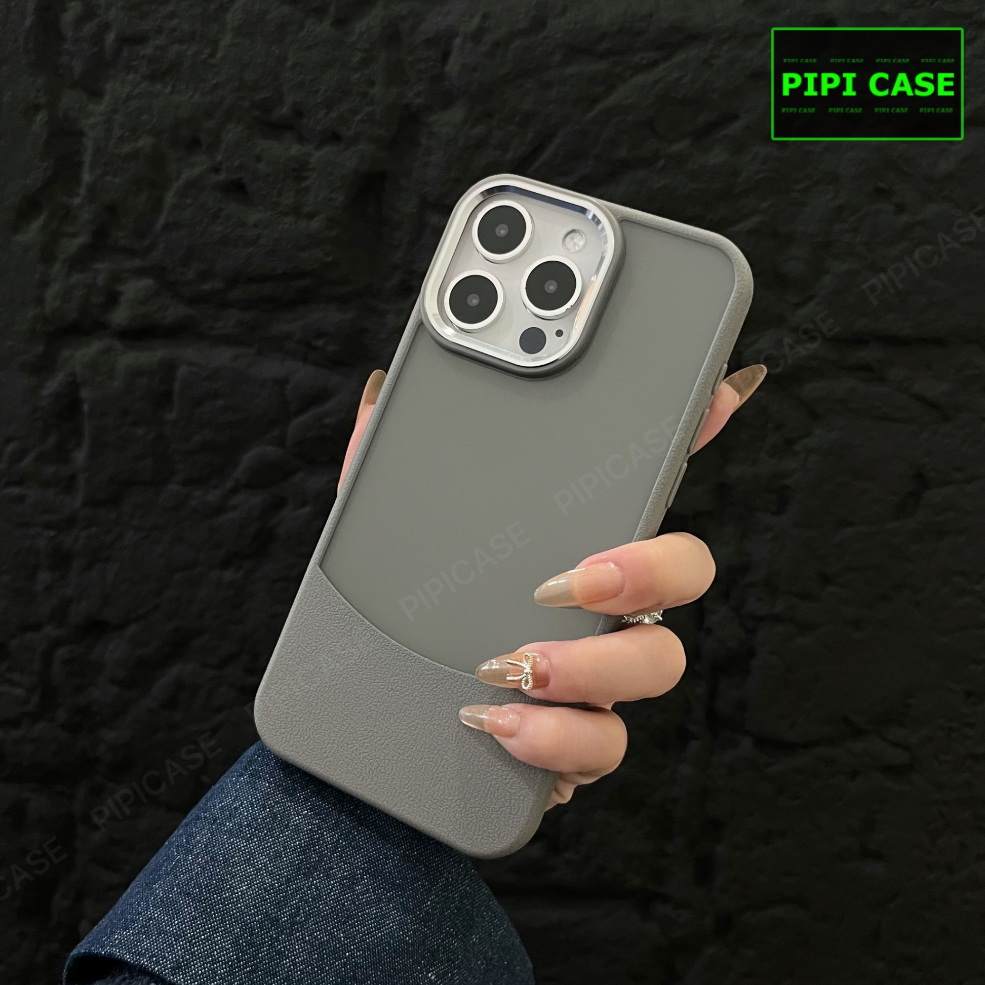 Ốp Lưng iPhone 12 Pro - Richy - Xám