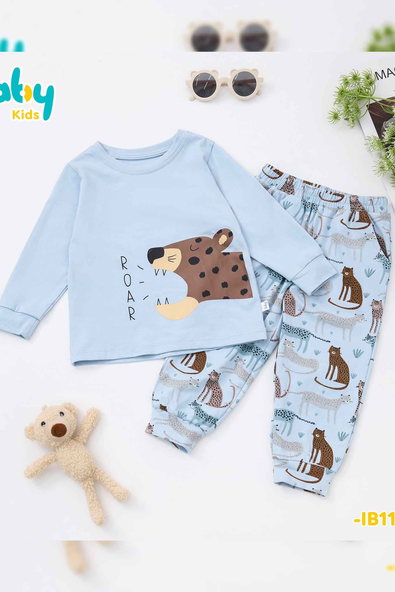 Bộ quần hoạ tiết áo in hình_thumbnail_5