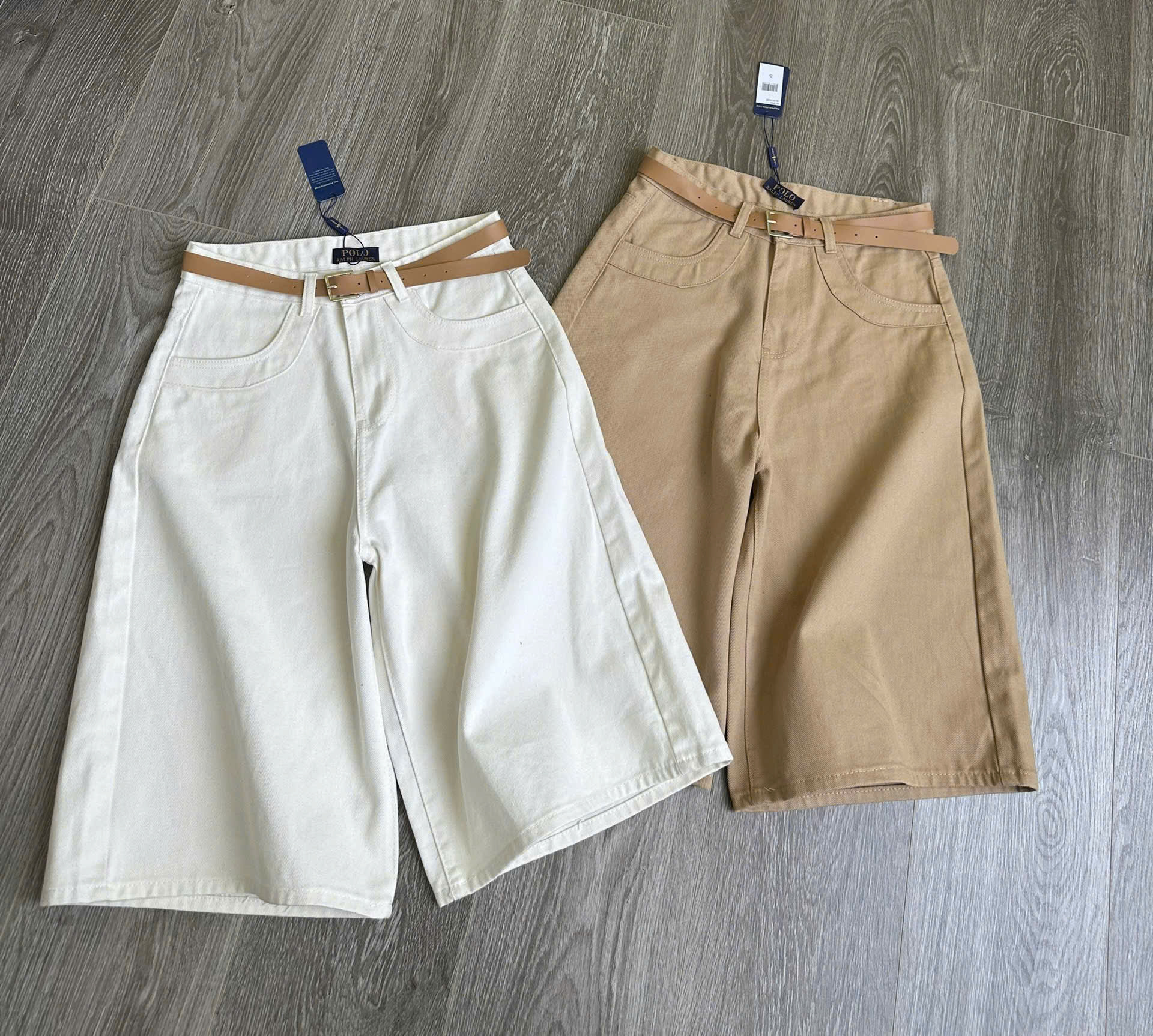 Quần ngố kèm belt ( NÂU )_thumbnail_4