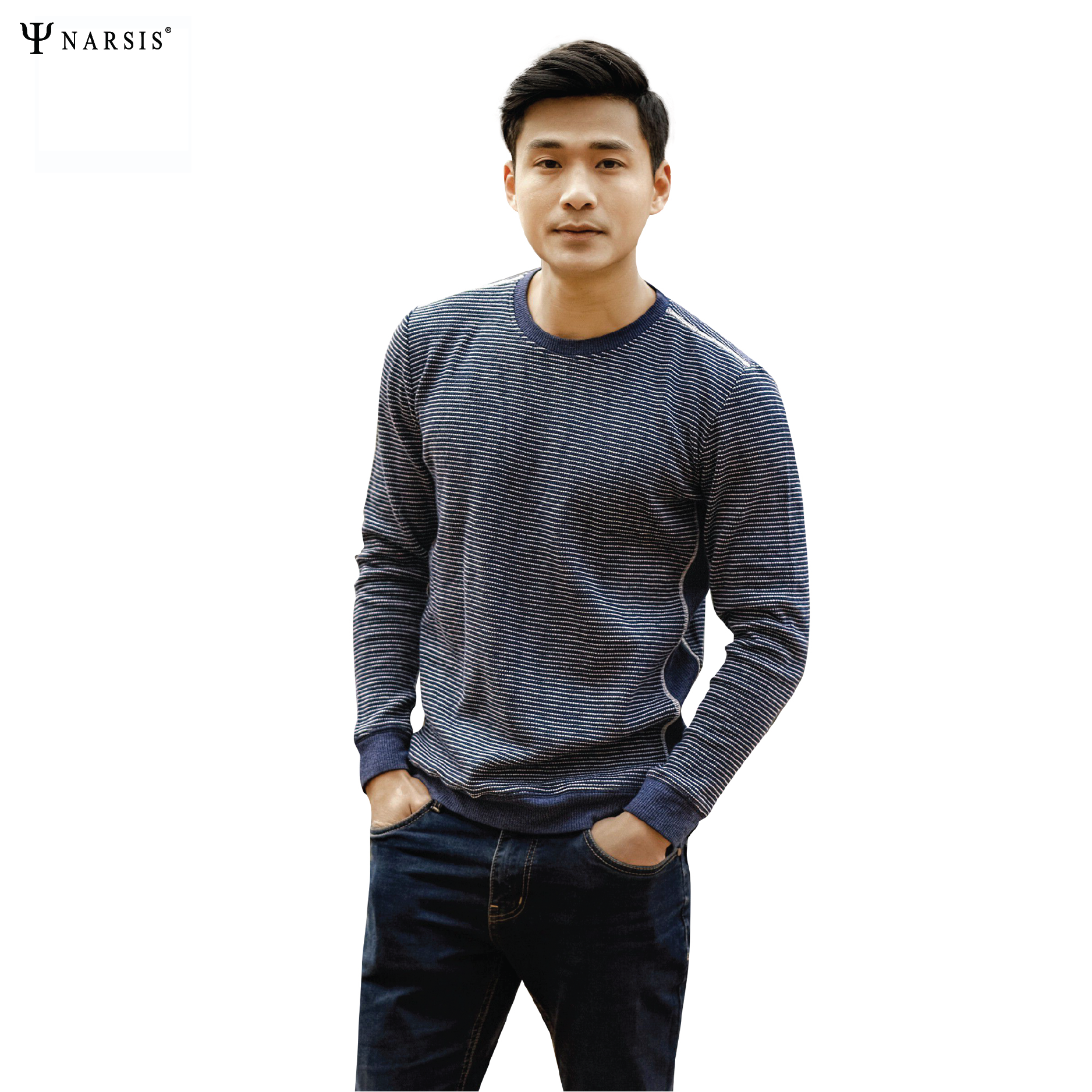 ÁO NAM THU ĐÔNG D7087 NARSIS CHẤT LIỆU THOÁNG MÁT, DỄ CHỊU, THOẢI MÁI CẢ NGÀY, DỄ VẬN ĐỘNG_thumbnail_2