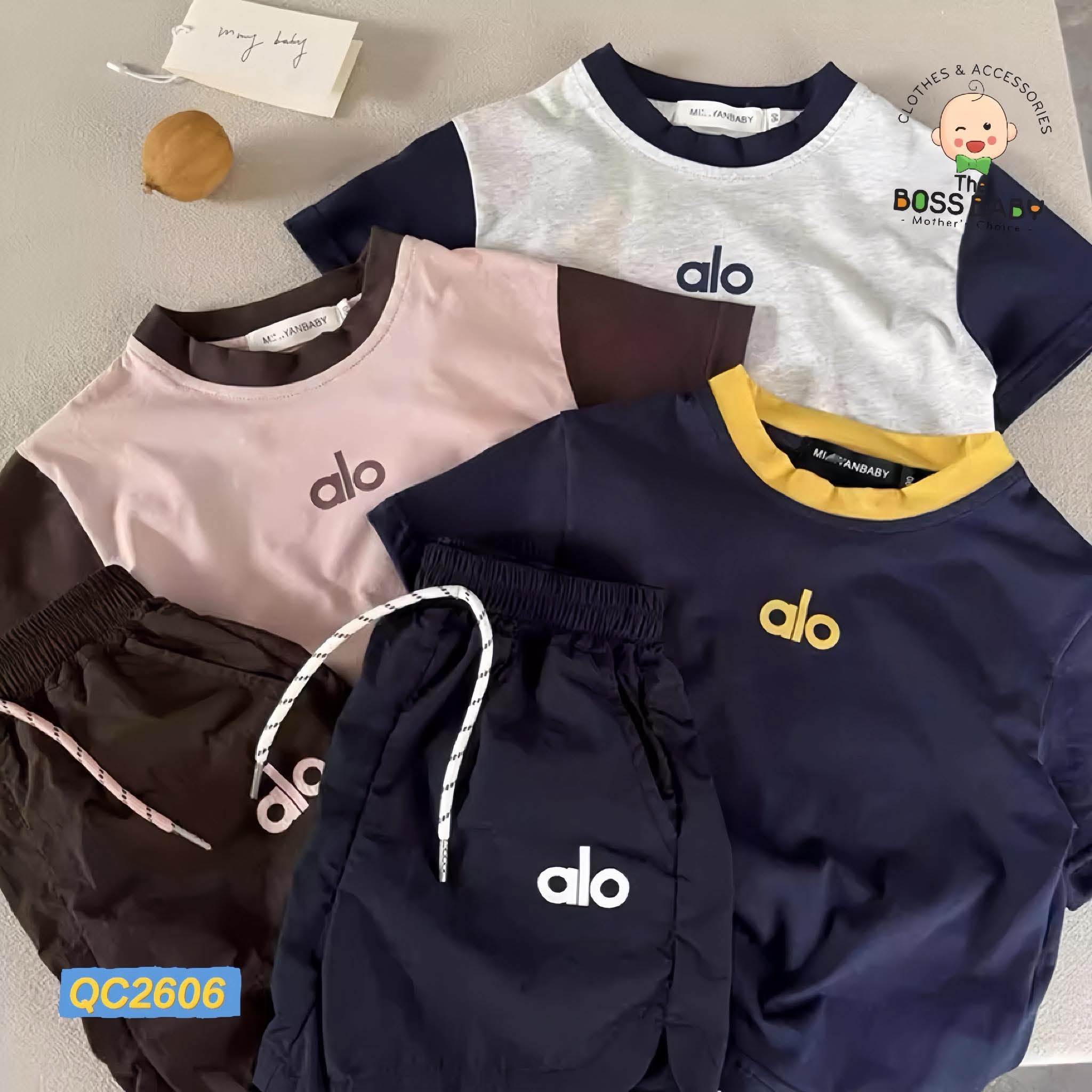 Set bộ cotton phối tay ALO