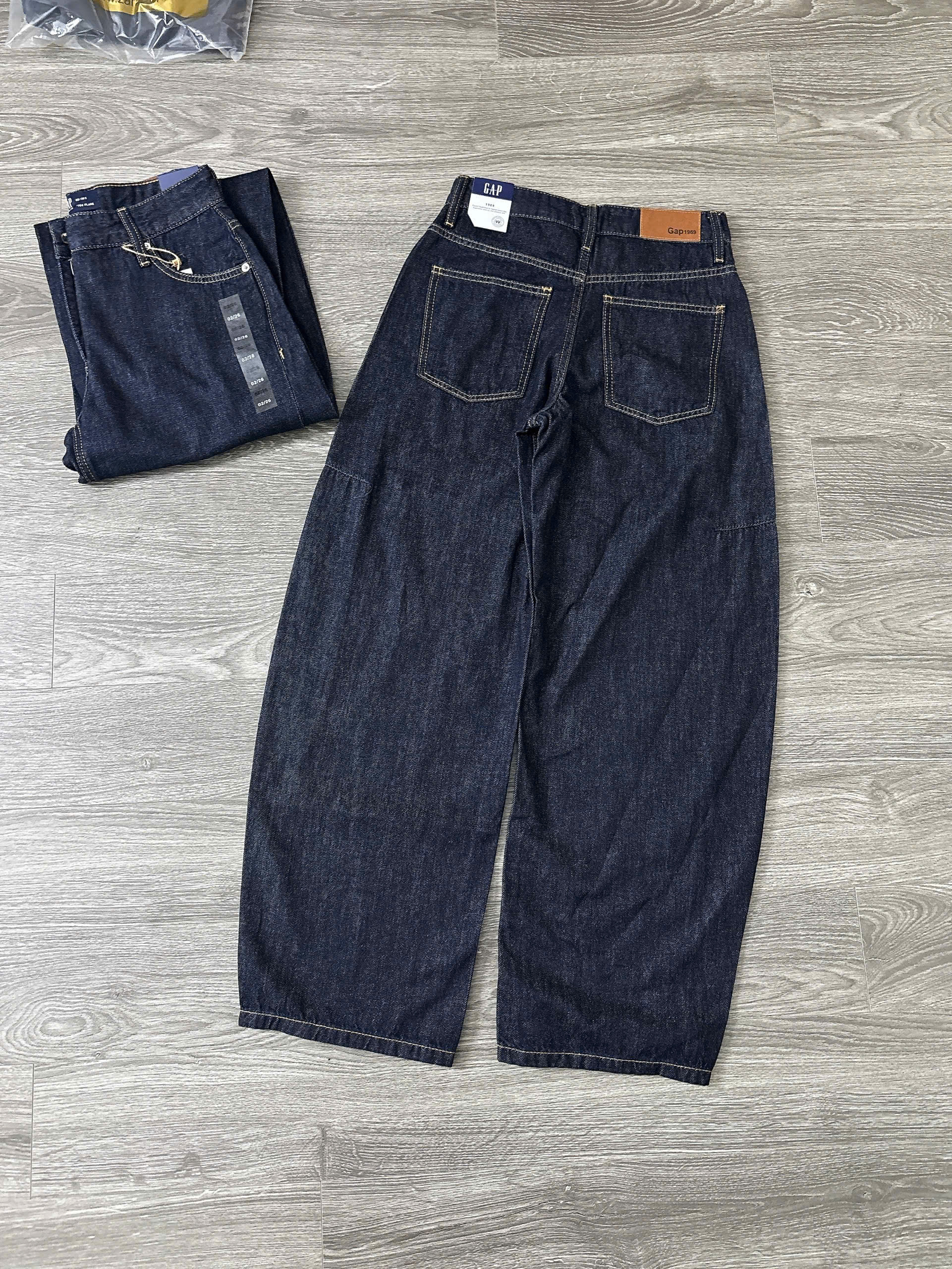 Q357 QUẦN JEAN ỐNG CONG XANH_thumbnail_14