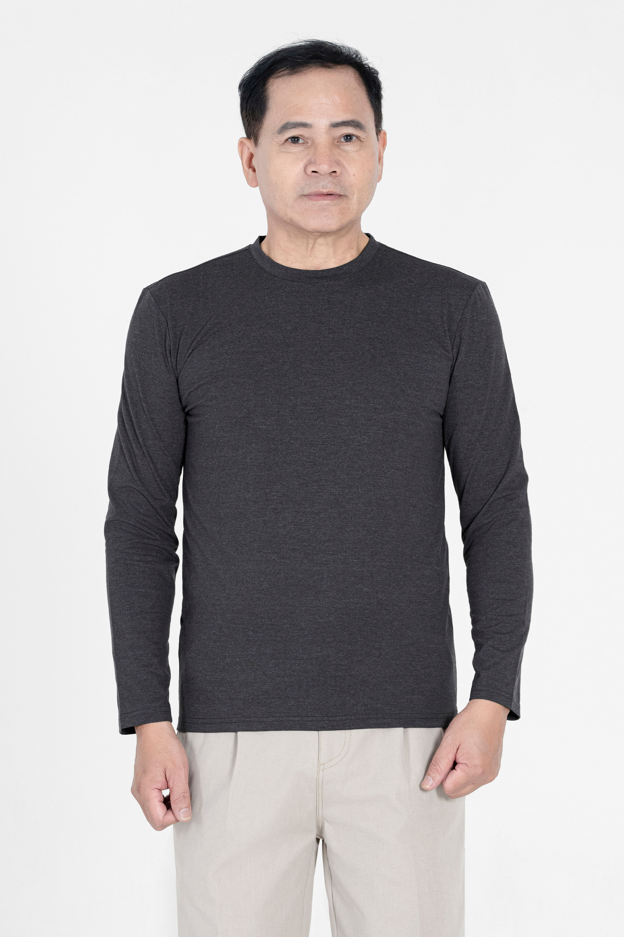 Áo Thun Dài Tay Cổ Tròn Trung Niên ANCHI Chất Liệu Cotton_thumbnail_24