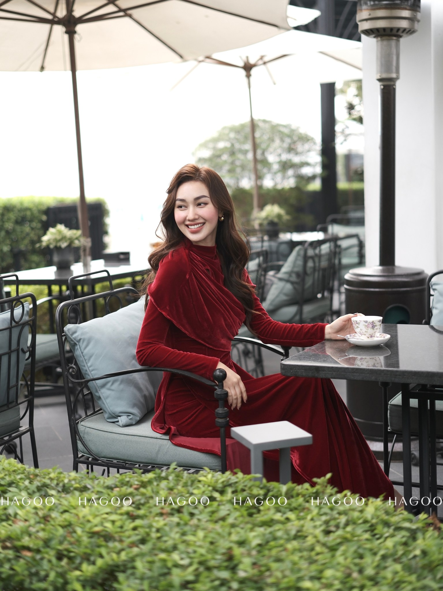 Set áo dài nhung HAGOO_thumbnail_2