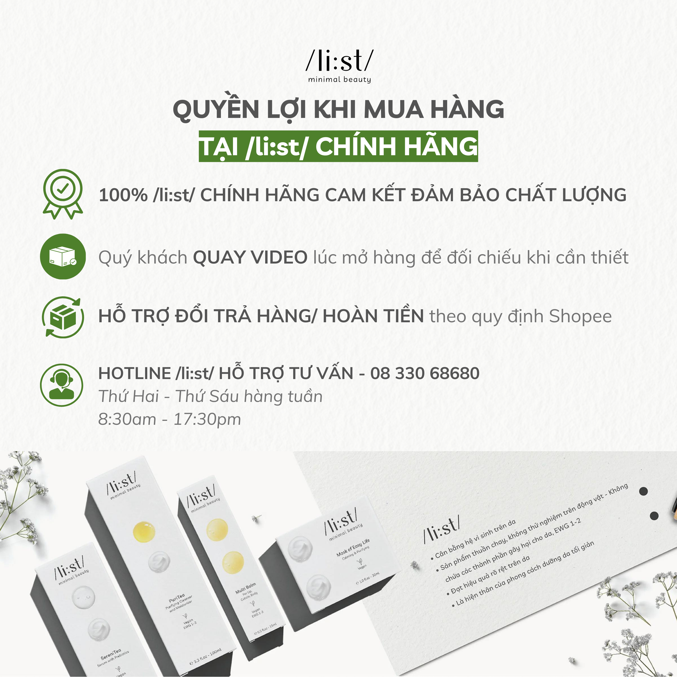 Serum Cân Bằng Vi Sinh Li:st Phục Hồi, Cấp Ẩm, Làm Trắng Sáng Da Và Chống Ánh Sáng Xanh SereniTea 30ml_thumbnail_8