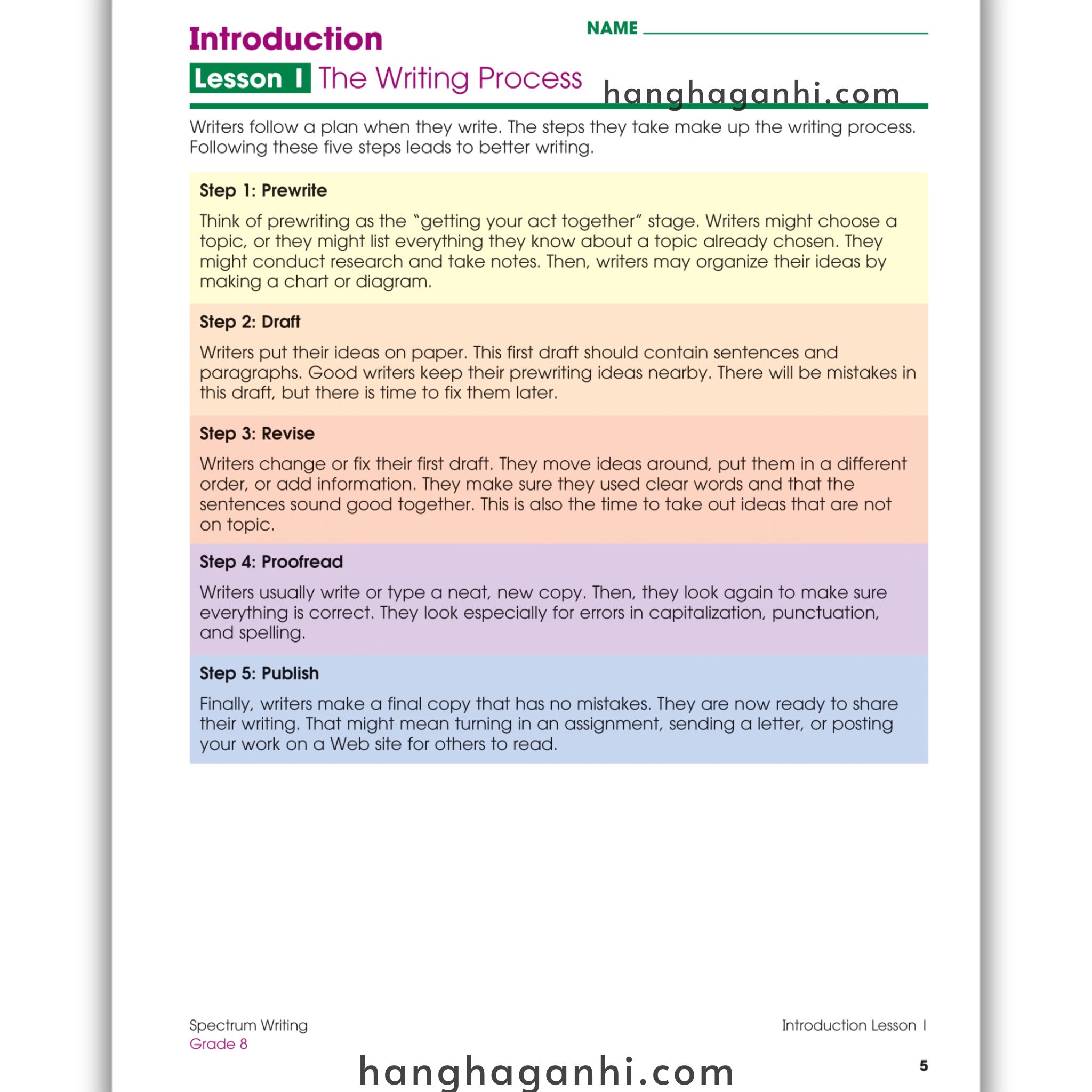 Sách Spectrum Writing Workbook Grade 8_thumbnail_5