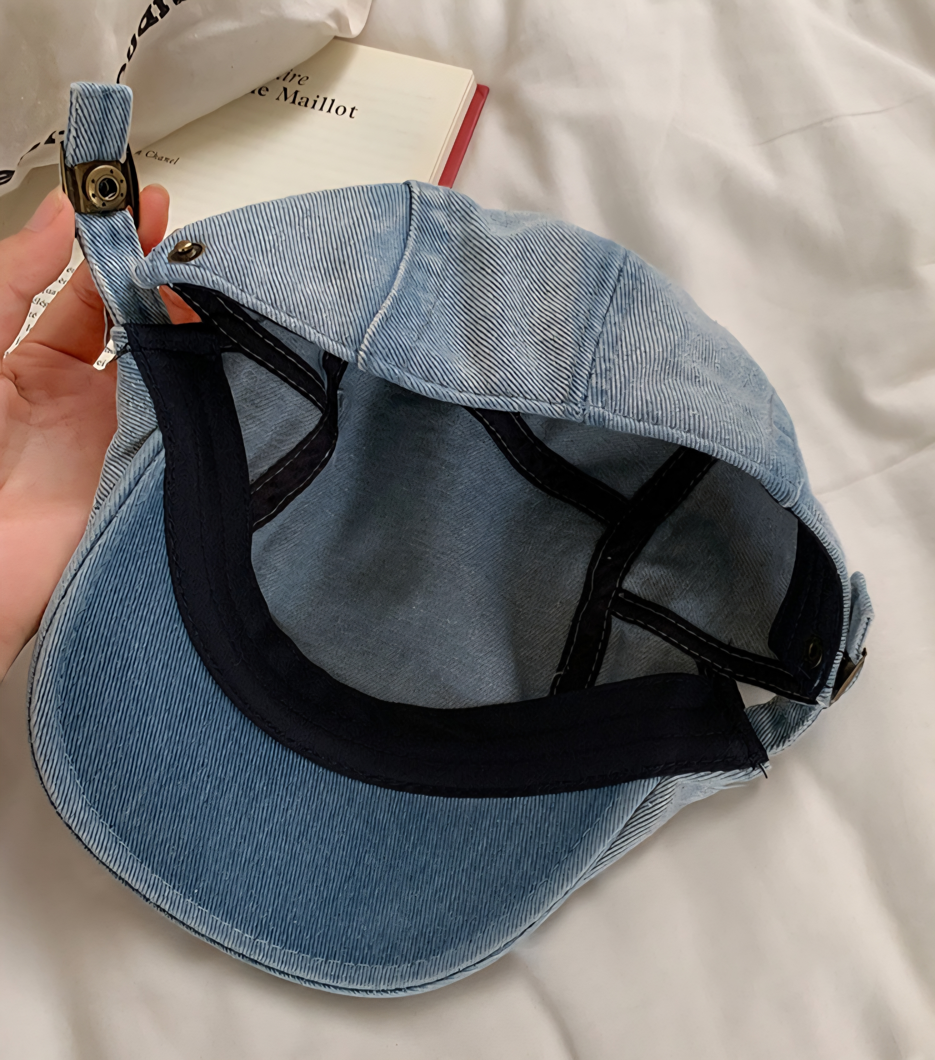 Mũ beret vải bò jeans trẻ trung, cá tính HZ2524_thumbnail_3