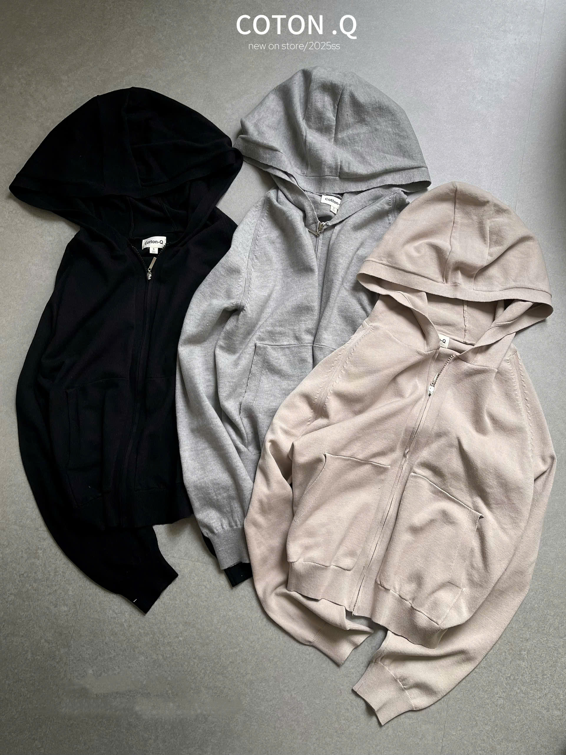 Áo khoác Cotton-Q ( ĐEN )_thumbnail_0