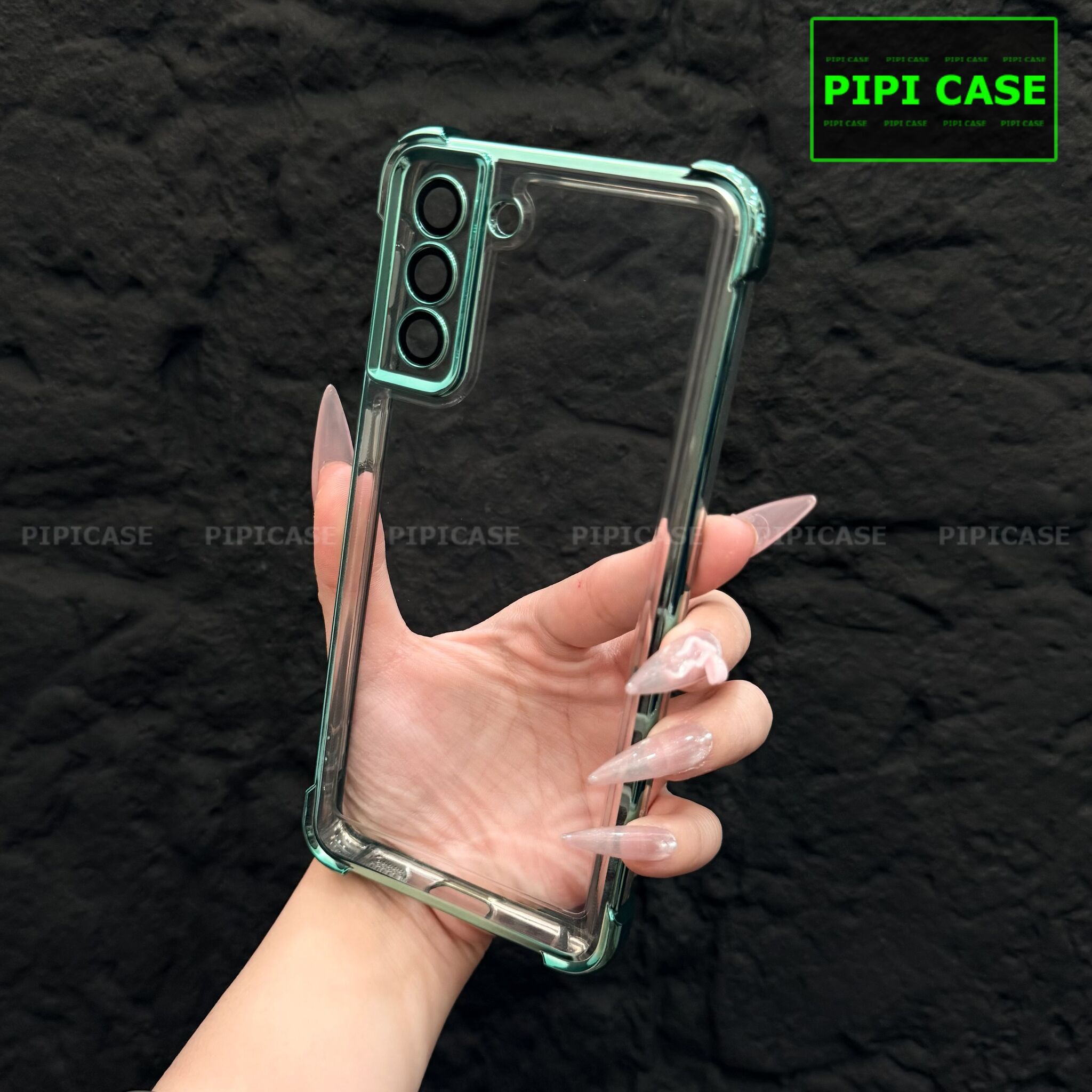 Ốp Lưng Samsung S21 Plus 5G - Gu - Xanh Lá