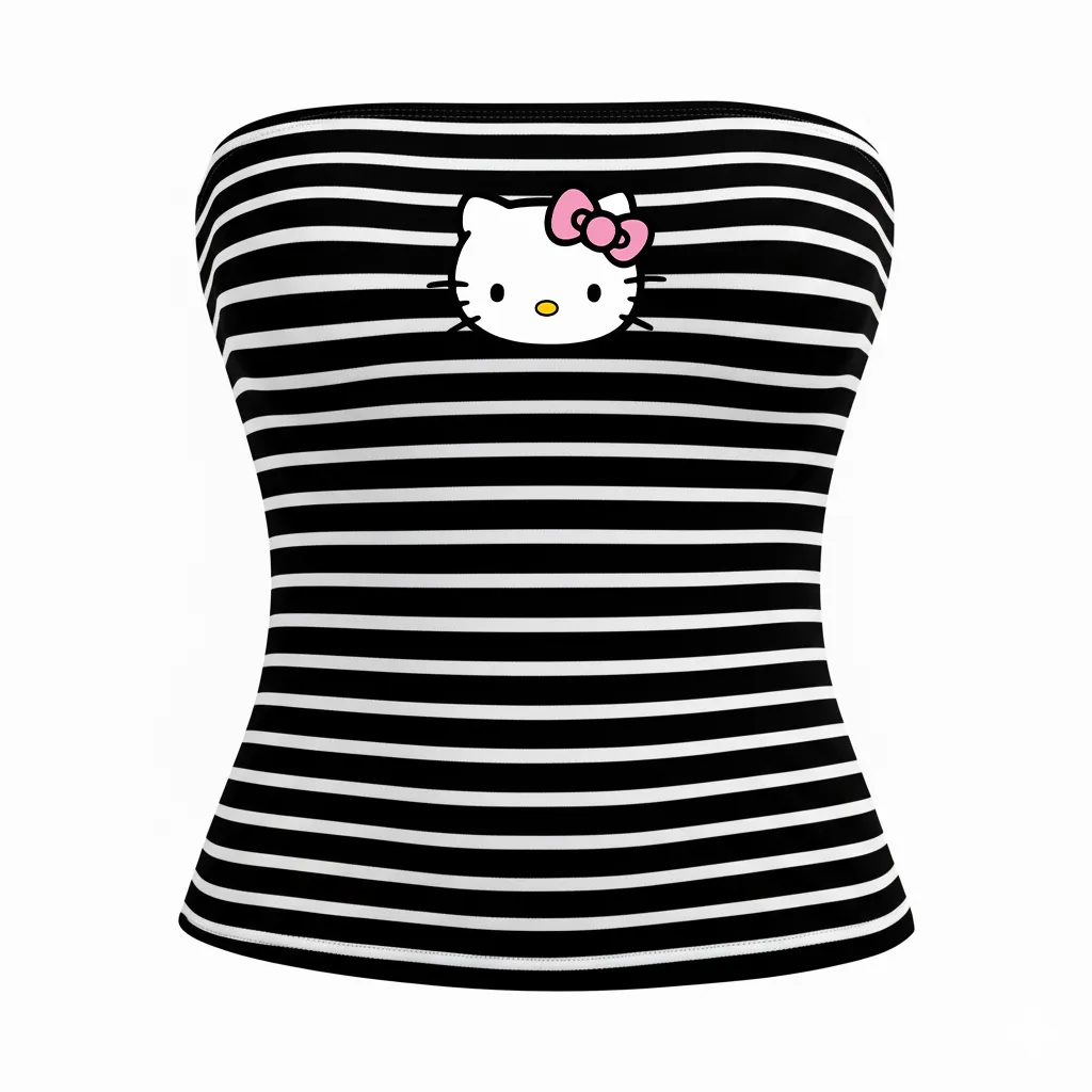 Áo quây ôm body hack dáng kẻ sọc kitty Beezy 3451_thumbnail_8