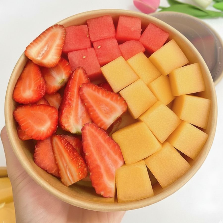 Combo Mát Mix (dưa lưới, dưa hấu, dâu)