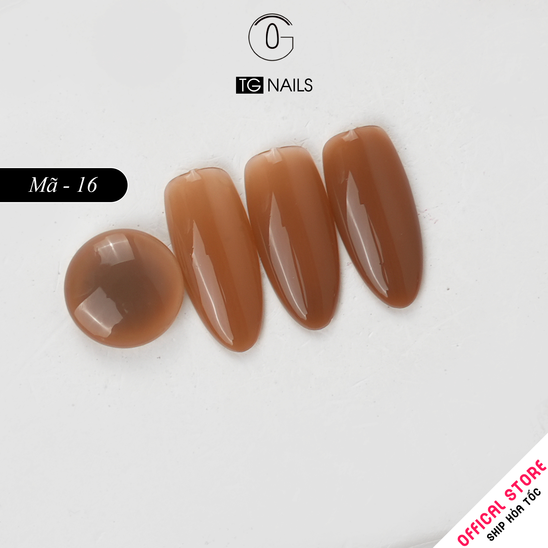 Sơn gel thạch đục TG cọ tròn chai hồng 15ml_thumbnail_22