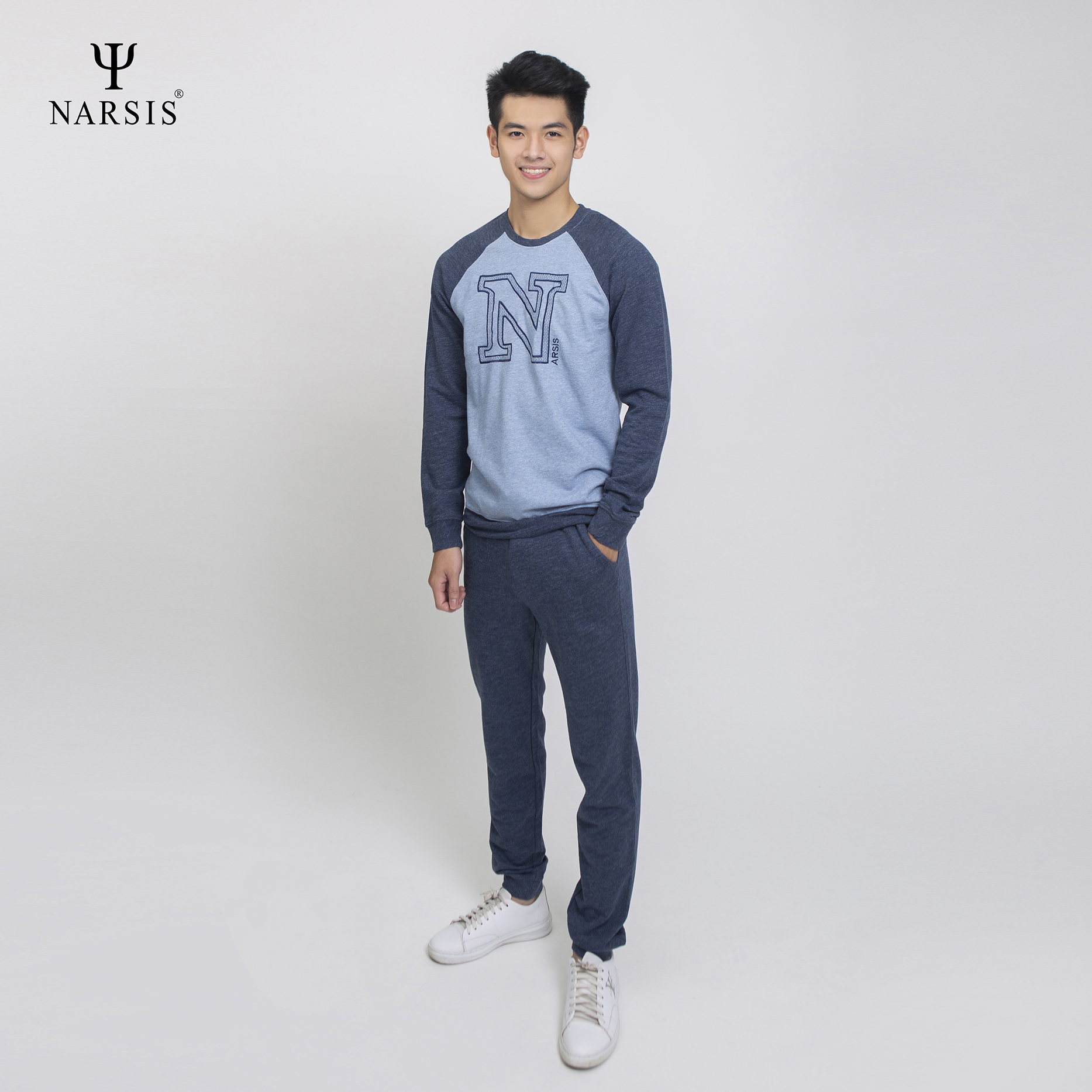 BỘ THU ĐÔNG NAM E6008 NARSIS CHẤT LIỆU THOÁNG MÁT, DỄ CHỊU, THOẢI MÁI CẢ NGÀY, DỄ VẬN ĐỘNG