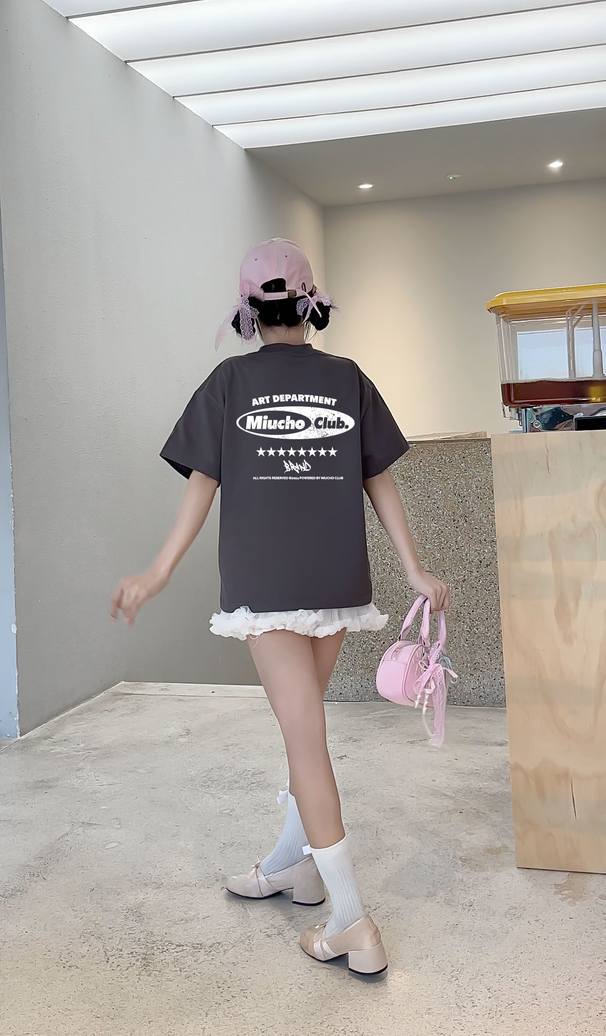 Áo thun localbrand form boxy vải 2C 250gsm dày dặn AXD1613 Miucho in mix_thumbnail_6