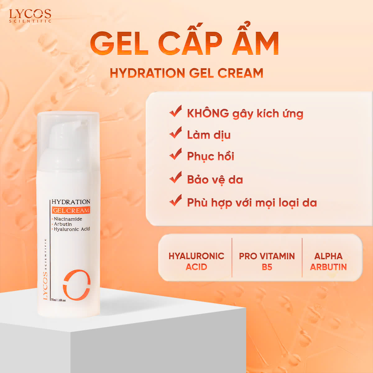 Combo tiết kiệm Detox Da, Kiểm Soát Dầu, Phục Hồi Da Nhạy Cảm Lycos | Tinh Chất Peel 30ml + Gel Dưỡng Ẩm 50g_thumbnail_3