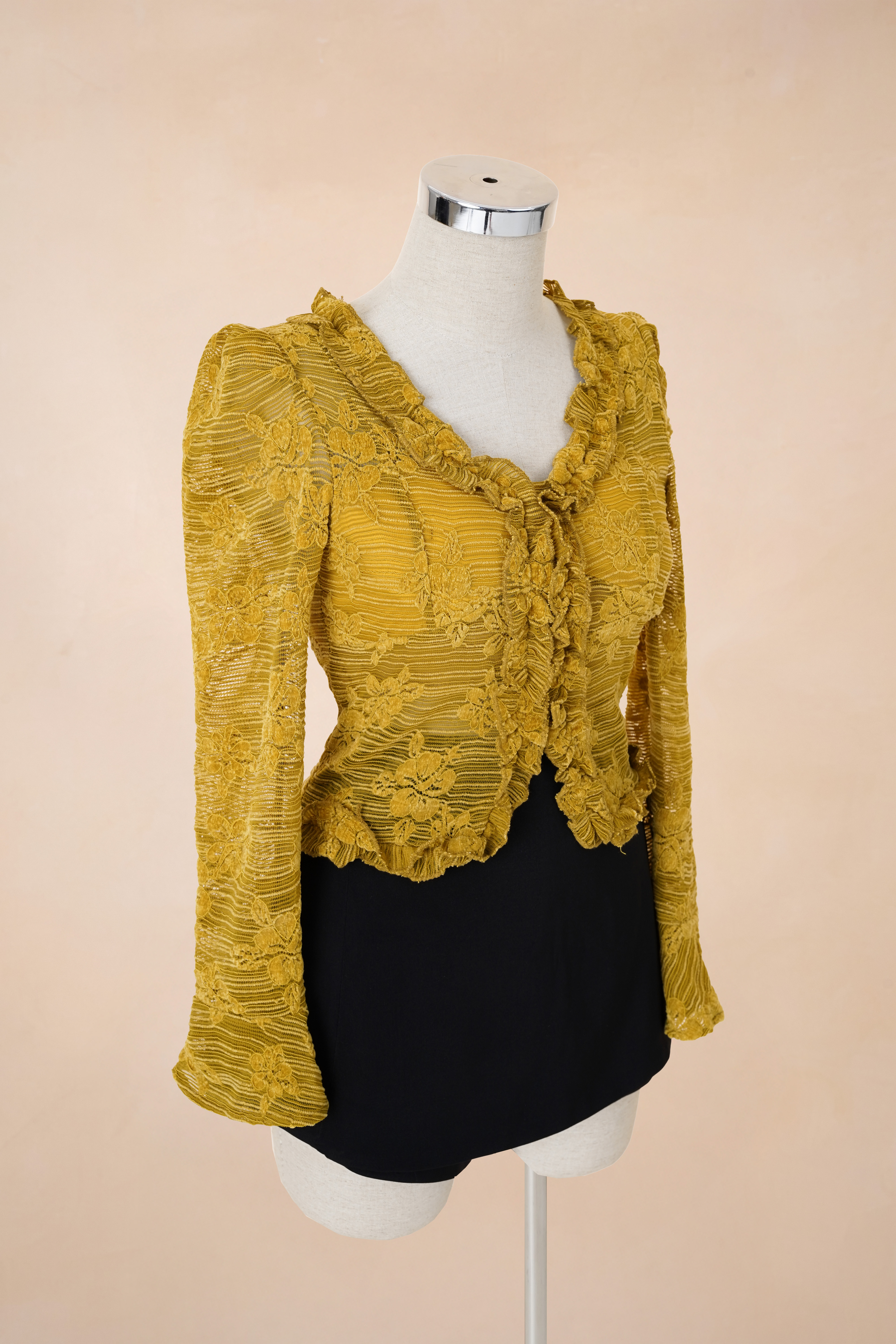 Áo Cổ V Tay Loe QC_thumbnail_2