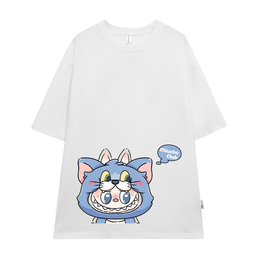 Áo thun cặp đôi couple labubu Tom and Jery đáng yêu ATD1472 Miucho vải cotton cổ tròn in mix_thumbnail_12