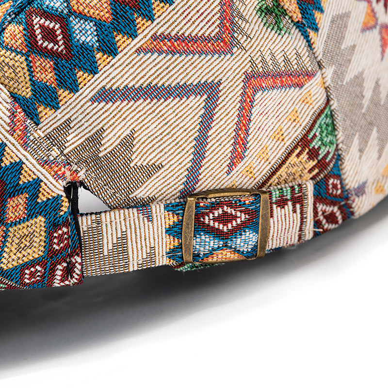 Mũ beret hoạ tiết thổ cẩm HZ2528_thumbnail_5