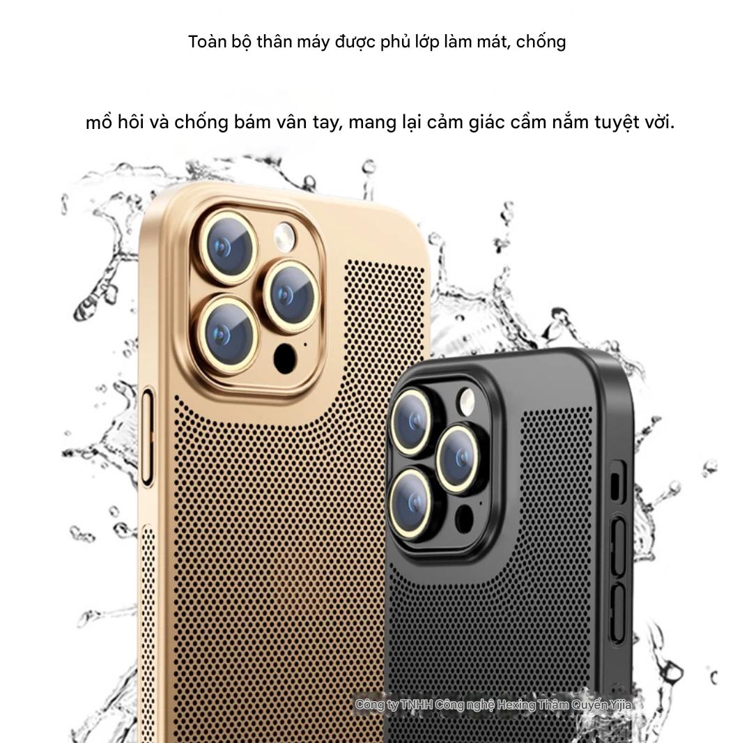 ỐP LƯNG IPHONE LƯỚI TẢN NHIỆT MÀU MẠ ĐIỆN CỰC BÓNG CHO IPHONE_thumbnail_3
