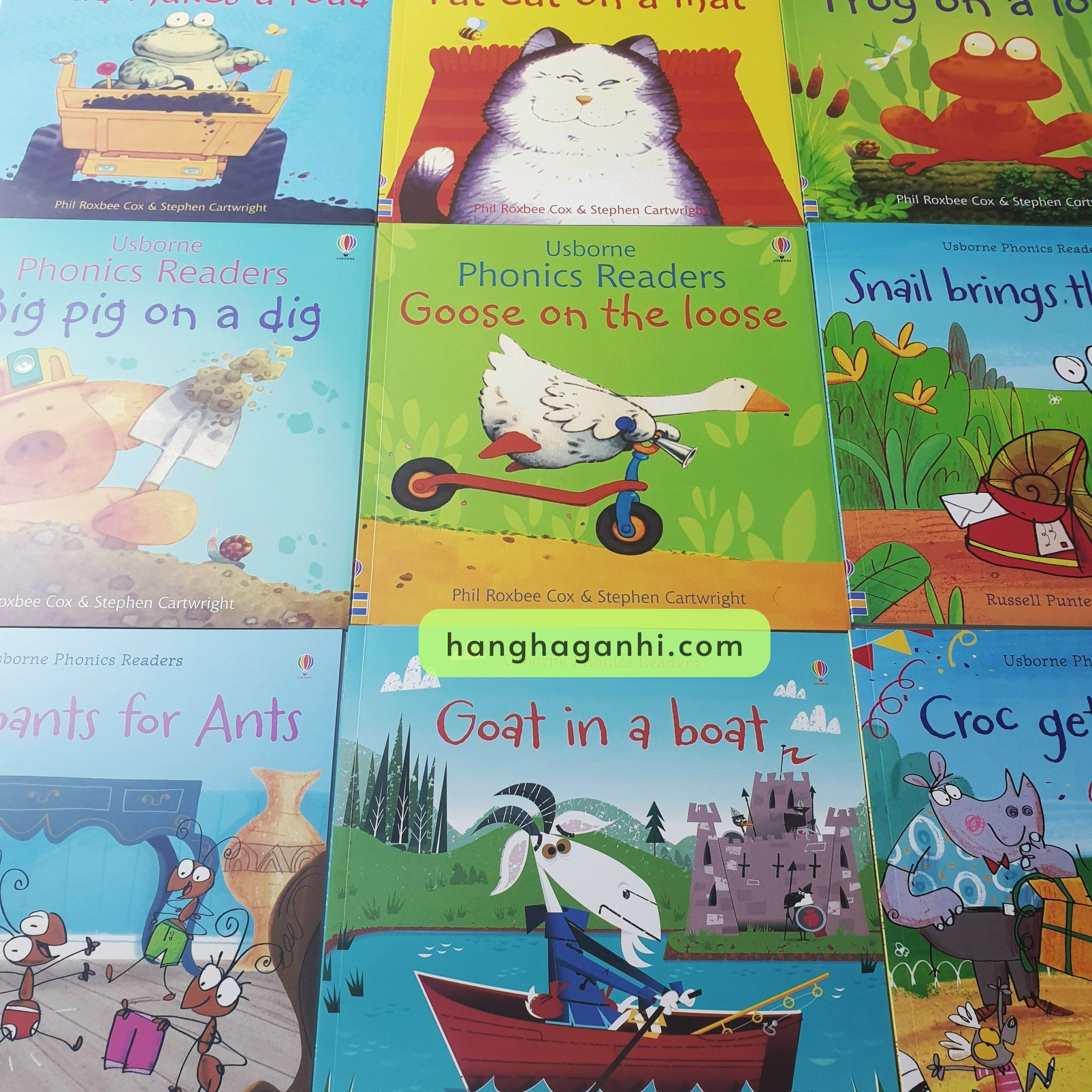 USBORNE PHONICS READER (sách nhập) - 20 quyển kèm file Mp3_thumbnail_1