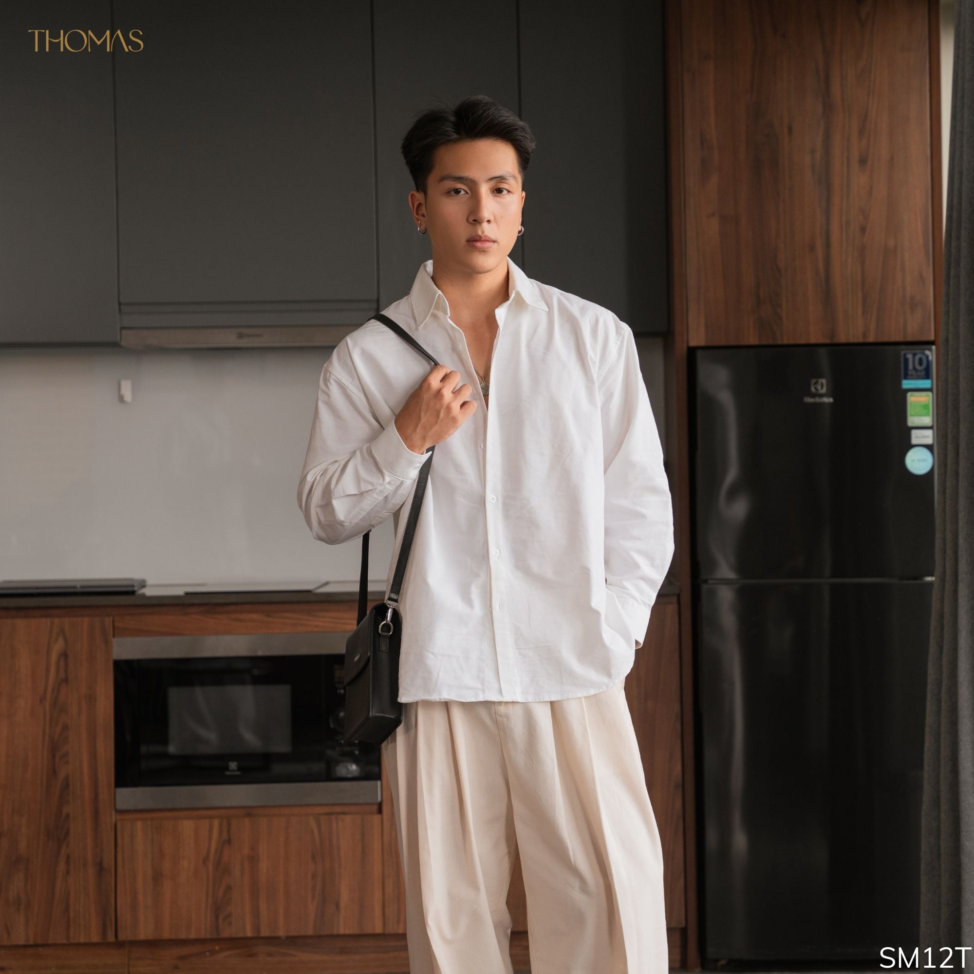 Áo Sơ Mi Dài Tay Kevin Vải Linen Form Relaxed_thumbnail_8