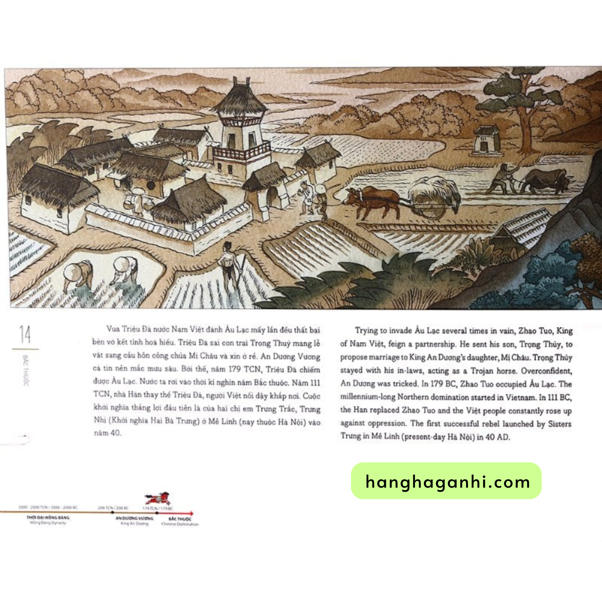 Lược Sử Nước Việt Bằng Tranh- Bản song ngữ Anh - Việt_thumbnail_7