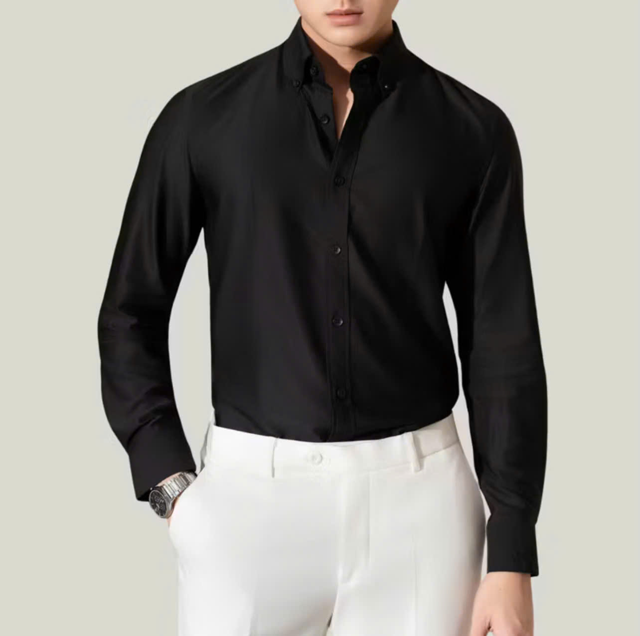 Áo somi tay dài đen nam_thumbnail_12