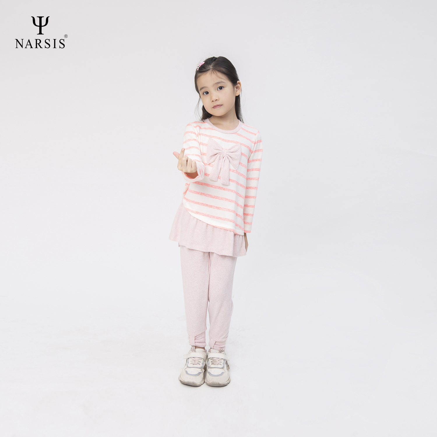 ÁO THU ĐÔNG BÉ GÁI KL0011 NARSIS VẢI LEN COTTON ẤM ÁP, THOÁNG MÁT, GIỮ ẤM TỐT, MỀM MẠI_thumbnail_0