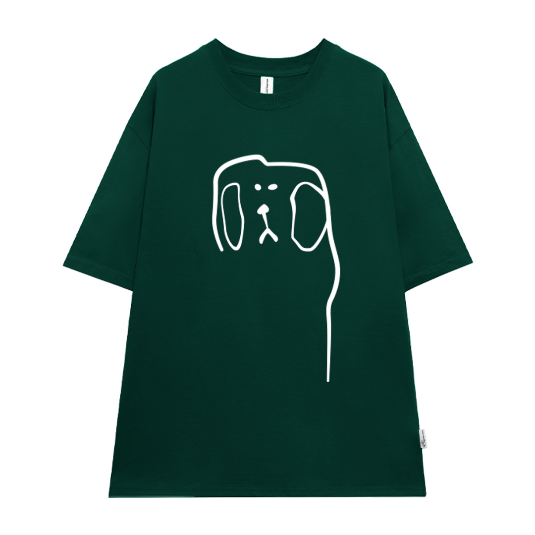 Áo thun cặp đôi couple đáng yêu from rộng ATD1371 Miucho vải cotton cổ tròn in artwork_thumbnail_21